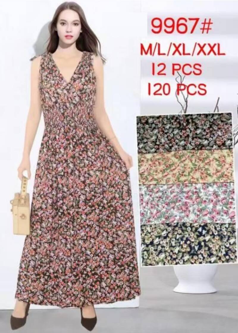 Sukienki damskie Roz M/L-XL/2XL, Mix Kolor Paczka 12 szt